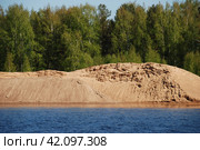 Река Волга. Охотинское. Мышкинский район. Ярославская область (2010 год). Стоковое фото, фотограф lana1501 / Фотобанк Лори