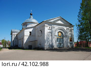 Собор Николая Чудотворца. Никольская площадь, 2. Город Мышкин. Ярославская область (2010 год). Стоковое фото, фотограф lana1501 / Фотобанк Лори