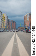 Новый район города Новороссийска (2024 год). Редакционное фото, фотограф Алексей Бабаевский / Фотобанк Лори