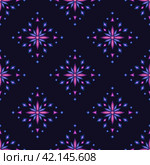 Handdrawn magic mandala. Oriental mystic marrocan pattern. Стоковая иллюстрация, иллюстратор Anastaiya Lavrik / Фотобанк Лори