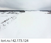 Деревня Погорелец. Мезенский район, Архангельская область (2020 год). Стоковое фото, фотограф Яковлев Сергей / Фотобанк Лори