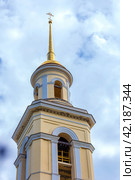Transfiguration Cathedral. City of Nevyansk. Sverdlovsk region (2021 год). Стоковое фото, фотограф Акиньшин Владимир / Фотобанк Лори