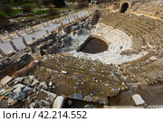 Odeon theater and Upper Agora in the Efesus. Стоковое фото, фотограф Яков Филимонов / Фотобанк Лори