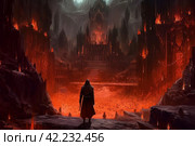 Mage person fantasy dungeon. Generate Ai. Стоковое AI-изображение, AI-художник Иван Рябоконь / Фотобанк Лори