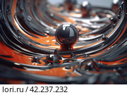 Liquid steel hot. Generate Ai. Стоковое AI-изображение, AI-художник Иван Рябоконь / Фотобанк Лори