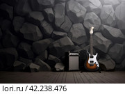 Rock day stone background. Generate Ai. Стоковое AI-изображение, AI-художник Иван Рябоконь / Фотобанк Лори