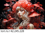 Mysterious visions, surreal dreams with unexpected images,Generative AI. Стоковое AI-изображение, AI-художник Анна Кривицкая / Фотобанк Лори