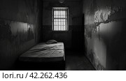Empty Prison Cell. Стоковое AI-изображение, AI-художник Кирилл Черезов / Фотобанк Лори