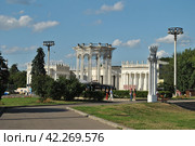 Павильон № 66 «Культура». Проспект Мира, 119, строение 66. Останкинский район. Город Москва (2012 год). Редакционное фото, фотограф lana1501 / Фотобанк Лори
