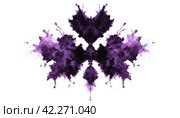 Rorschach test - a psychodiagnostic test for personality research. Generative AI. Стоковое AI-изображение, AI-художник Андрей Аркуша / Фотобанк Лори