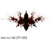 Rorschach test - a psychodiagnostic test for personality research. Generative AI. Стоковое AI-изображение, AI-художник Андрей Аркуша / Фотобанк Лори