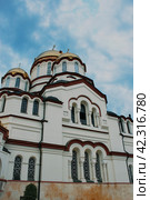 Новоафонский монастырь. Стоковое фото, фотограф Наталья Попова / Фотобанк Лори