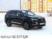 Chery Tiggo 8 Pro Max (2024 год). Редакционное фото, фотограф Art Konovalov / Фотобанк Лори