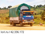 Mitsubishi Fuso Fighter (2023 год). Редакционное фото, фотограф Art Konovalov / Фотобанк Лори