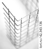Metal material for making gabions. Mesh, spirals. Стоковое фото, фотограф Плотников Дмитрий / Фотобанк Лори