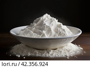 Dry Plate flour. Generate Ai. Стоковое AI-изображение, AI-художник Иван Рябоконь / Фотобанк Лори