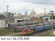 30/07/2019 - Москва, Россия - Индустриальный вид Москвы. Редакционное фото, фотограф YuryKara / Фотобанк Лори