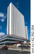 Гостиничный комплекс "Измайлово". Корпус "Бета". Москва (2018 год). Редакционное фото, фотограф Александр Щепин / Фотобанк Лори