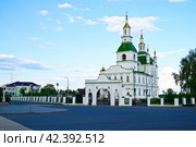 Город Ялуторовск. Сретенский собор. Тюменская область (2023 год). Стоковое фото, фотограф Александр Тараканов / Фотобанк Лори