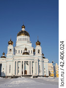 Россия. Саранск. Кафедральный собор Федора Ушакова (2018 год). Стоковое фото, фотограф Ерохин Дмитрий Викторович / Фотобанк Лори