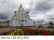 Россия. Саранск. Кафедральный собор Федора Ушакова (2018 год). Стоковое фото, фотограф Ерохин Дмитрий Викторович / Фотобанк Лори