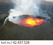 Reykjanes Peninsula volcano eruption. Стоковое фото, фотограф Irina Opachevsky / Фотобанк Лори
