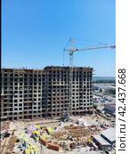 ЖК Zenith .Иркутск.Застройщик ООО СЗ "ЗЕТ ХАУС" (2023 год). Редакционное фото, фотограф Галина Беляева / Фотобанк Лори