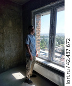 ЖК Zenith .Иркутск.Застройщик ООО СЗ "ЗЕТ ХАУС" (2023 год). Редакционное фото, фотограф Галина Беляева / Фотобанк Лори
