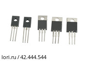 Мощные транзисторы на белом фоне. Power transistor on a white background. Стоковое фото, фотограф Татьяна Д / Фотобанк Лори