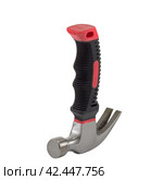 Молоток на белом фоне. Hammer on a white background. Стоковое фото, фотограф Татьяна Д / Фотобанк Лори