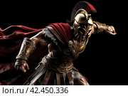 Ancient greek warrior. Generate Ai. Стоковое AI-изображение, AI-художник Иван Рябоконь / Фотобанк Лори