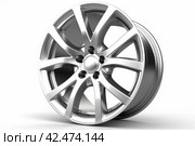 Titanium car wheel design. Generate Ai. Стоковое AI-изображение, AI-художник Иван Рябоконь / Фотобанк Лори