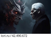 Tyrant corruption concept art person. Generate Ai. Стоковое AI-изображение, AI-художник Иван Рябоконь / Фотобанк Лори