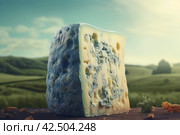 English stilton cheese pears mold air. Generate Ai. Стоковое AI-изображение, AI-художник Иван Рябоконь / Фотобанк Лори