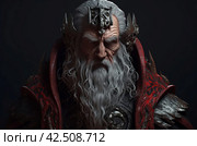 Old man fabled Koschei Deathless. Generate ai. Стоковое AI-изображение, AI-художник Иван Рябоконь / Фотобанк Лори