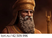 Ancient Sumerian Babylon god. Generate ai. Стоковое AI-изображение, AI-художник Иван Рябоконь / Фотобанк Лори