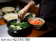 Preparation asian food. Generate AI. Стоковое AI-изображение, AI-художник Иван Рябоконь / Фотобанк Лори
