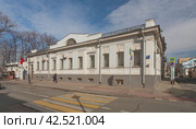 Особняк С.А.Тарасова – А.И.Бакакина Малая Никитская ул., дом 28/1, стр. 1 (2024 год). Редакционное фото, фотограф Владимир Чинин / Фотобанк Лори