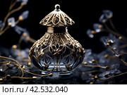 Extravagant Luxury perfume shop. Generate Ai. Стоковое AI-изображение, AI-художник Иван Рябоконь / Фотобанк Лори
