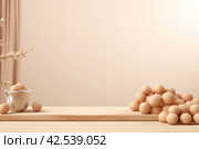 Hard-shelled Macadamia nuts. Generate Ai. Стоковое AI-изображение, AI-художник Иван Рябоконь / Фотобанк Лори