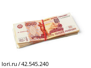 Russian banknotes. Стоковое фото, фотограф Винокуров Александр / Фотобанк Лори