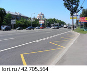 Кутузовский проспект. Район Очаково-Матвеевское. Город Москва (2012 год). Редакционное фото, фотограф lana1501 / Фотобанк Лори