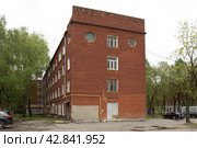 Один из корпусов студенческого городка Тимирязевской сельскохозяйственной академии. Москва (2023 год). Редакционное фото, фотограф Елена Орлова / Фотобанк Лори