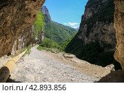 Черекское ущелье, Кабардино-Балкария (2021 год). Стоковое фото, фотограф Римма Тельнова / Фотобанк Лори