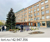 "Трёхгорная мануфактура" в Москве весной. Редакционное фото, фотограф Овчинникова Ирина / Фотобанк Лори