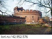 Башня Врангеля. Калининград (2023 год). Стоковое фото, фотограф Сергей Афанасьев / Фотобанк Лори