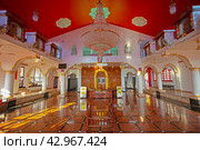 Maruti Temple (Hanuman Temple) in Panjim (2017 год). Редакционное фото, фотограф Олег Жуков / Фотобанк Лори