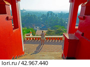 Maruti Temple (Hanuman Temple) in Panjim (2017 год). Стоковое фото, фотограф Олег Жуков / Фотобанк Лори