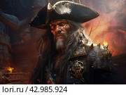 Fearless Pirate captains. Generate Ai. Стоковое AI-изображение, AI-художник Иван Рябоконь / Фотобанк Лори