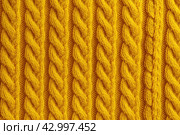 Bright Yellow sweater background. Generate Ai. Стоковое AI-изображение, AI-художник Иван Рябоконь / Фотобанк Лори